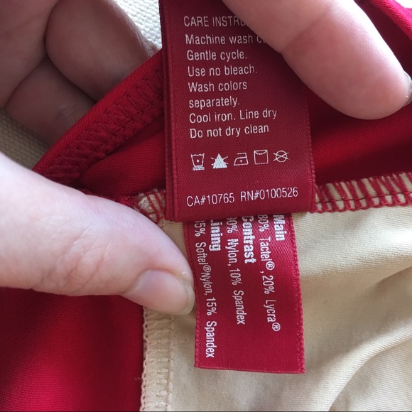 Coming soon - Jozette for Mirella red open back leotard S - Picture 5 of 6